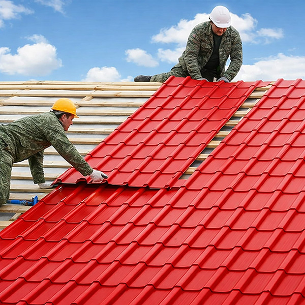aluminium roofing building